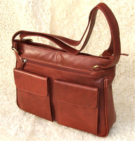 women's large leather shoulder bags